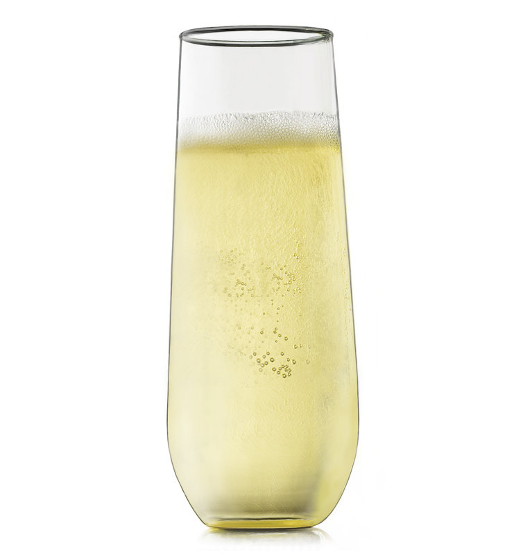 Libbey Stemless Champagne Flute Glasses, 9 oz. & Reviews Wayfair